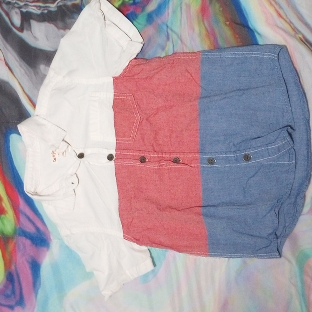 Cat & Jack button-up shirt, boys S